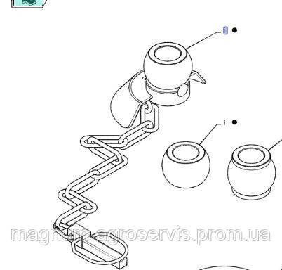 Яблуко навіски 381642A1>>73325348 - фото 1 - id-p485006300