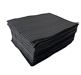 Серветка стоматологічна двошарова чорна 50 шт., фото 2