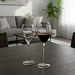 Набір келихів для червоного вина Sakura 400 мл 2 шт, фото 3