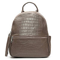 Сумка Женская Рюкзак кожа  95518-9 khaki.Купити жіночі сумки гуртом і в роздріб із натуральної шкіри в Україні