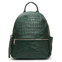 Сумка Женская Рюкзак кожа  95518-9 green.Купити жіночі сумки гуртом і в роздріб із натуральної шкіри в Україні