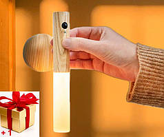 Лампа, настінна з датчиком руху, світильник LED з вбудованим акумулятором Induction lamp AND850