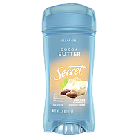 Гелевий дезодорант-антиперспіран Secret Clear Gel Antiperspirant&Doodorant Cocoa Butter Kiss 73 гр