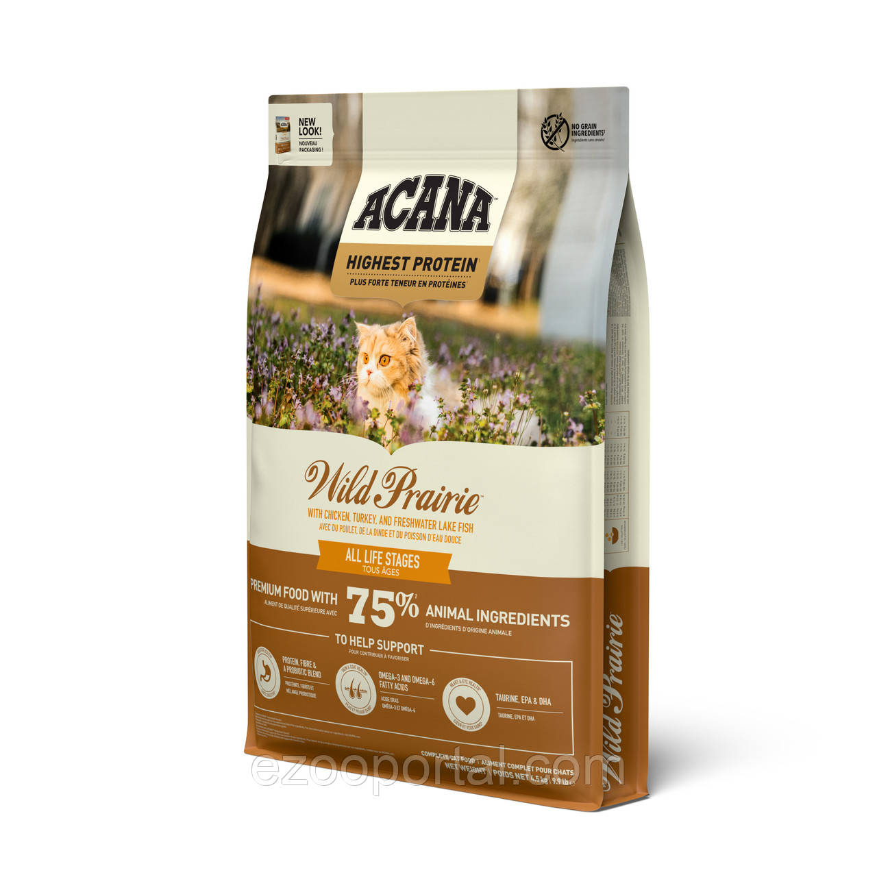 Сухий корм Acana Wild Prairie для котів з куркою 4.5кг, фото 1