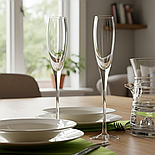 Набір келихів для шампанського Sakura 200 мл 2 шт, фото 4
