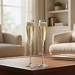 Набір келихів для шампанського Sakura 200 мл 2 шт, фото 2