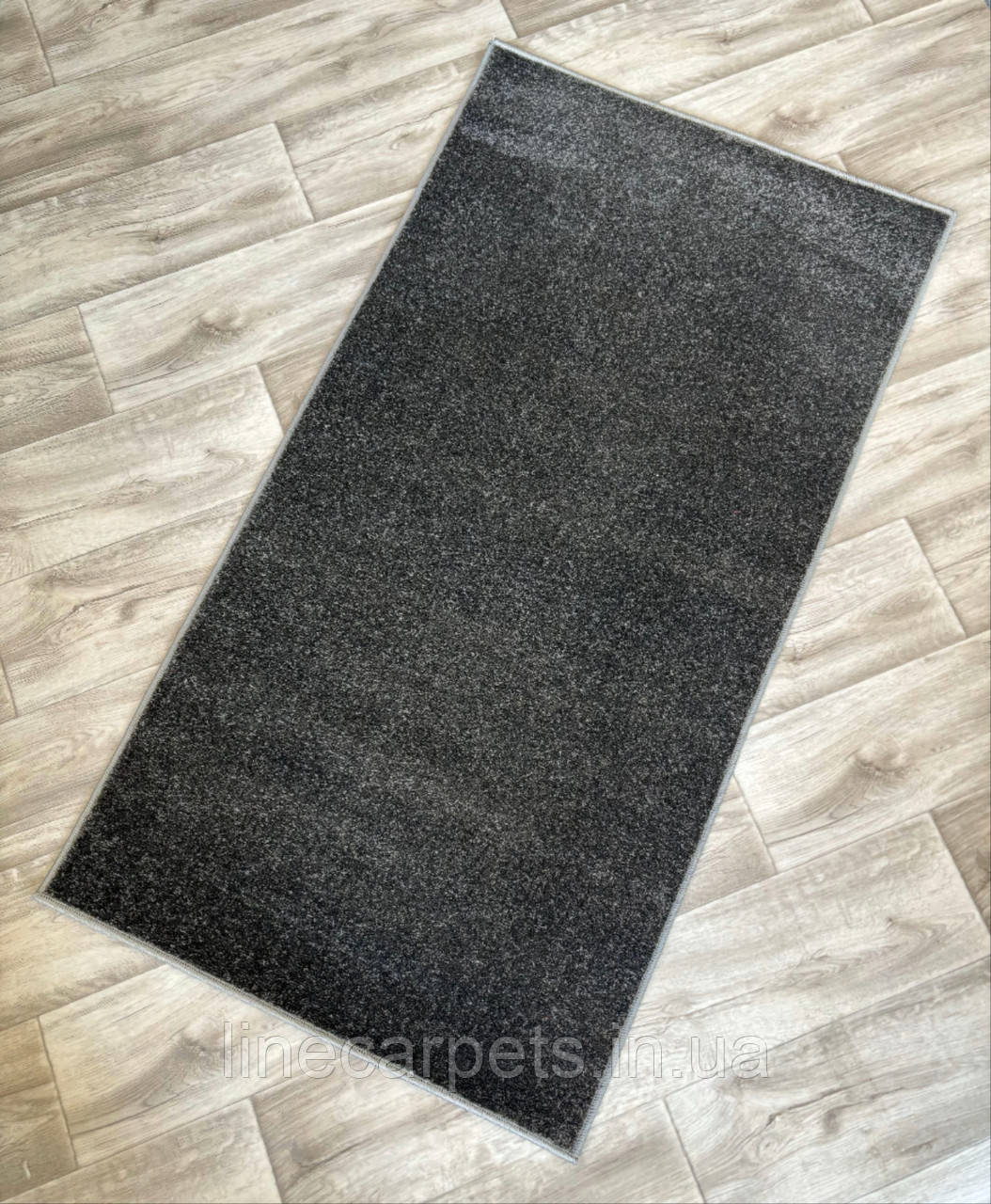 Однотонний сірий килим CAMINO 00000A D. GREY, фото 1