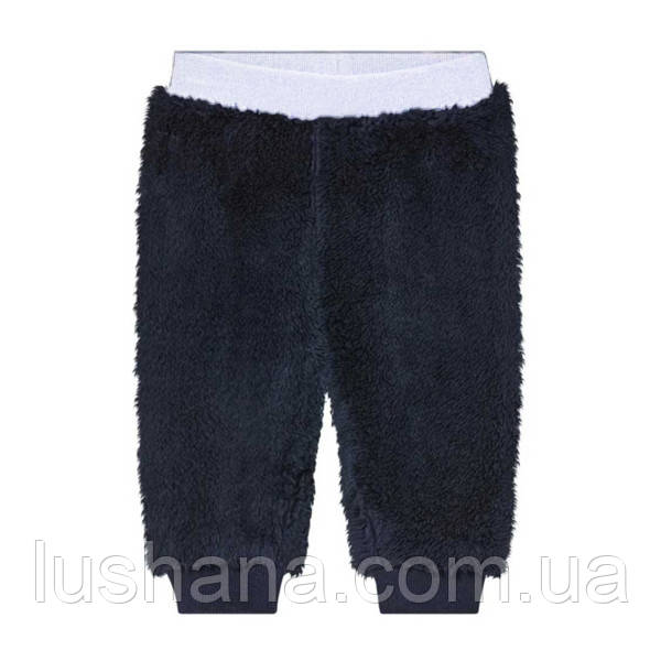 Флісові / махрові / штани повзуни Lupilu на хлопчика / сині / 62-68 / 2-6 міс., фото 1