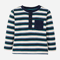 Кофта поло, лонгслів, реглан Lupilu на хлопчика / смужки / 62-68 / 2-6 міс.