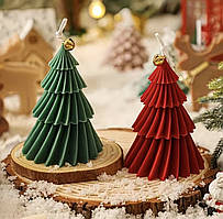 Молд "Різдвяна ялинка" S, мод.84, для свічки, 1 шт. Розмір приблизно 9х5 см