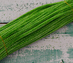 Синельний дріт колір зелений меланж