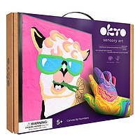 Набір для творчості OKTO Лама 20030 повітряний пластилин, картина по номерах