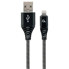 Cablexpert CC-USB2B-AMLM-1M-BW USB A - Lightning 1м Кабель