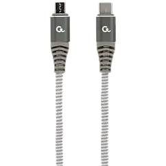Cablexpert CC-USB2B-CMMBM-1.5M USB C - USB micro B 1.5 м Кабель