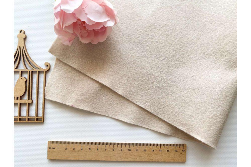 Фетр американський м’який 1,5 мм 22*30см 0608 Boogie Beige (Бугі беж), фото 1