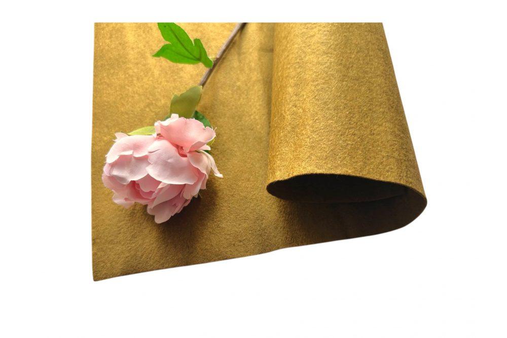 Фетр американський м’який 1,5 мм 22*30см 0420 Old Gold (Старе золото), фото 1