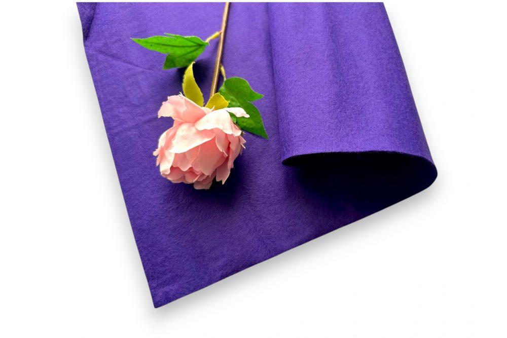 Фетр американський м’який 1,5 мм 44*30см 0583 Purple (Пурпуровий), фото 1