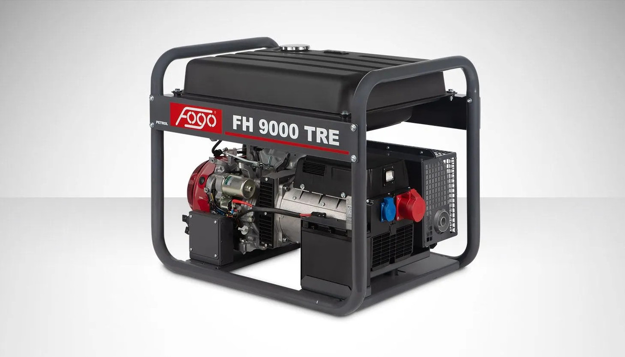 Генератор бензиновий 8,5 кВт Fogo FH9000TRE трифазний 45 л AVR ручний + електро