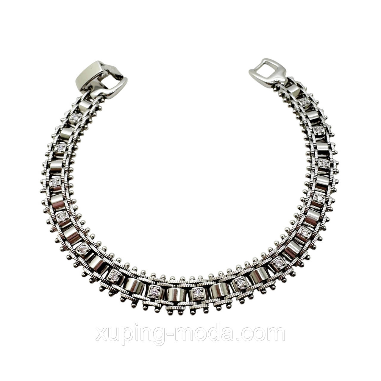 19 см. Браслет ксюіпнг оптом. Родій, фото 1