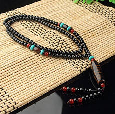 Кольє з намистом ДЗІ