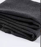 Легінси теплі, жіночі на флісі. Широкий пояс. Темно-сірі L 48-50 р, фото 6