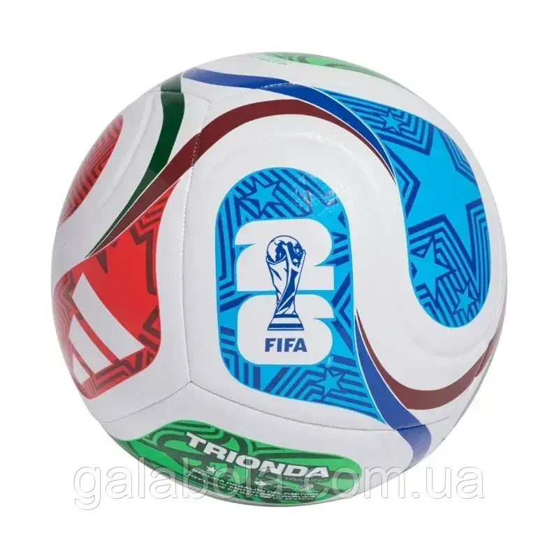 М'яч футбольний Adidas World Cup 26 Trionda Trainig JD8032 (розмір 5), фото 1