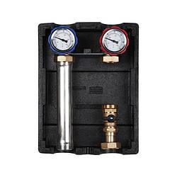 Насосна група Icma 1/2х1" під'єднання праворуч, без насоса NoR003