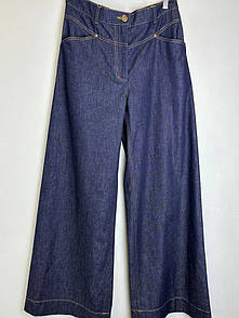 Жіночі джинси палаццо з кокеткою BRODSKAYA MKAB169