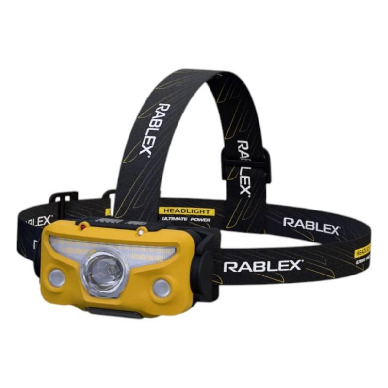 Ліхтарик Rablex налобний RB  976  (акумуляторний + водонепроникний + white/red/yelow + Type-C) /40, фото 1
