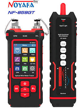 NOYAFA NF-859GK перемішний тестер, PoE тестер, IP-scan, Wiremap, SCAN, NCV, OPM, VFL
