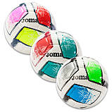 М'яч для футболу Joma Dali II кольоровий (розмір 4), фото 4