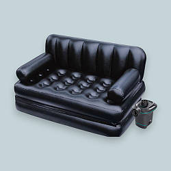 Двомісний надувний диван Bestway 75056 із насосом 220 V