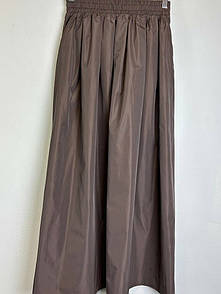 Жіноча спідниця максі на резинці з кишенями KAPTSOVA MKKS5151