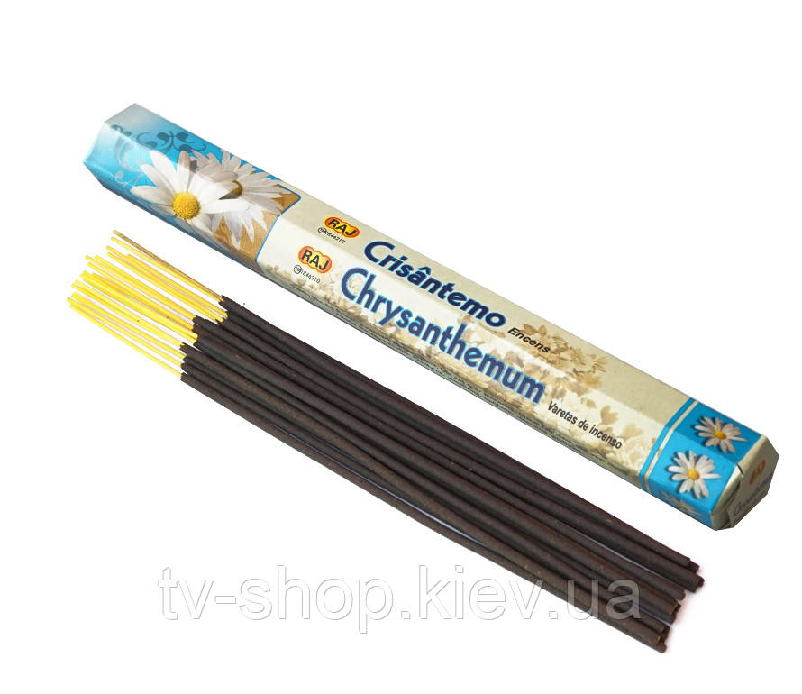 Ароматичні палички Хризантема RAJ Chrysanthemum, фото 1