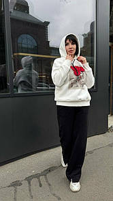 Жіночі штани-кльош на резинці NORA KVITTIN MKNK3019