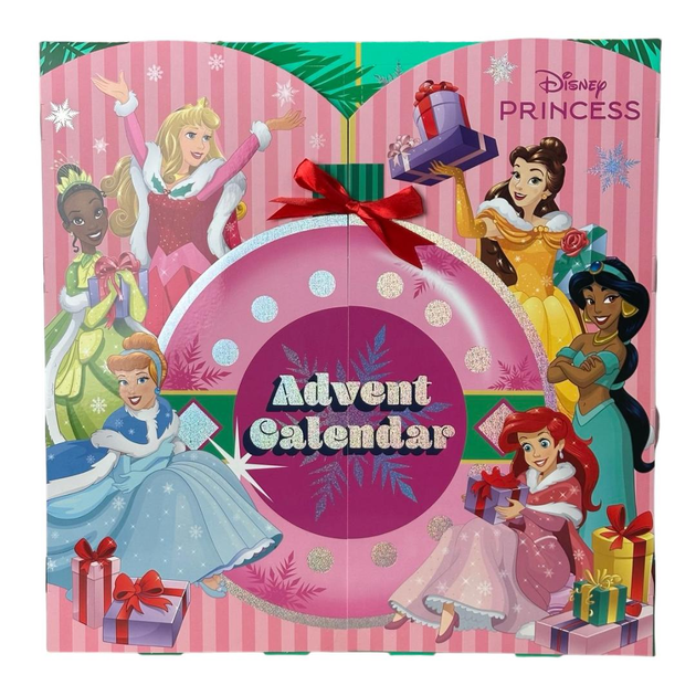 Адвент календар Disney Princess Advent Calendar Party Time з косметикою, фото 1
