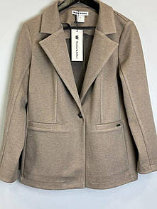 Жіночий жакет трикотажний прямого силуету Дует MODNA KAZKA MKSH2855