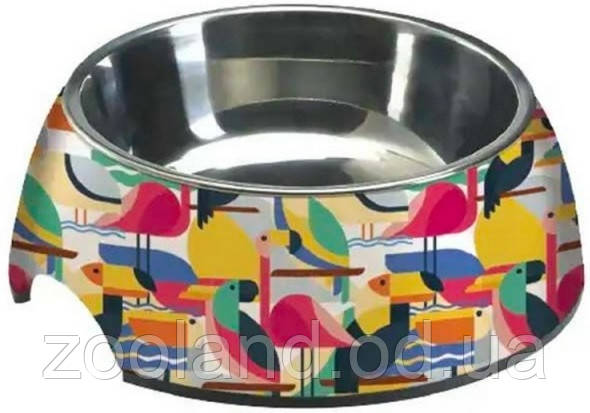 Croci Milamine Toucan Миска зі сталі, 210 мл