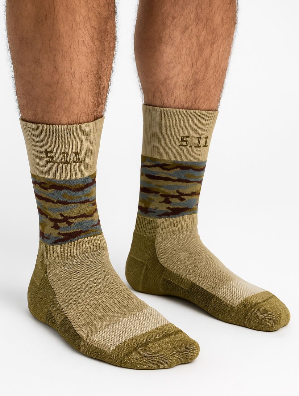 Термошкарпетки 5.11 камуфляж coyote KT6010708 - розмір універсальний-40-46, фото 1
