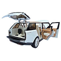Машинка метал Range Rover L460 рендж ровер 1:24 білий світло звук 20,5*7*7см (RS-15526), фото 6