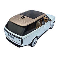 Машинка метал Range Rover L460 рендж ровер 1:24 білий світло звук 20,5*7*7см (RS-15526), фото 8
