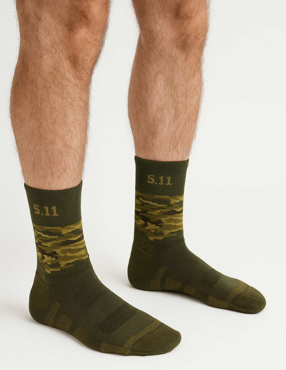 Термошкарпетки 5.11 камуфляж olive KT6010707 - універсальний розмір-40-46 peremogaua, фото 1