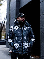 Куртка зимова зі знімним капюшоном чоловіча зима осінь весна SHOP OP