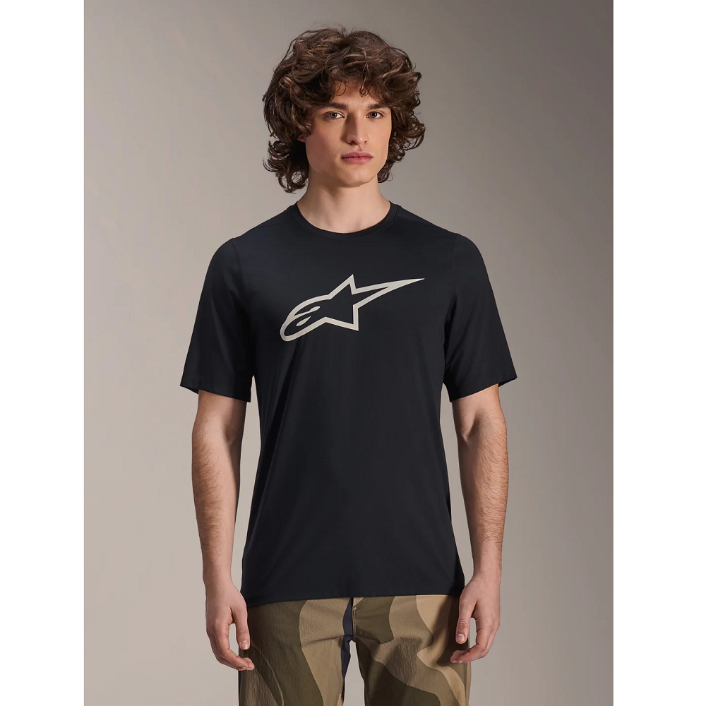 Джерсі Alpinestars A-DURA SS JERSEY BLACK, L, фото 1