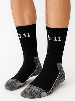 Термошкарпетки 5.11 Level 2 -6” із вставками black KT6010712 - універсальний розмір-40-46 peremogaua