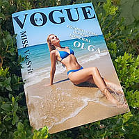 Іменний фото журнал у стилі Vogue подарунок для жінки день народження річниця індивідуальне оформлення