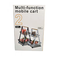 Подвійна кошик-Тележка на коліщатках (Multi-function mobile cart) iC227