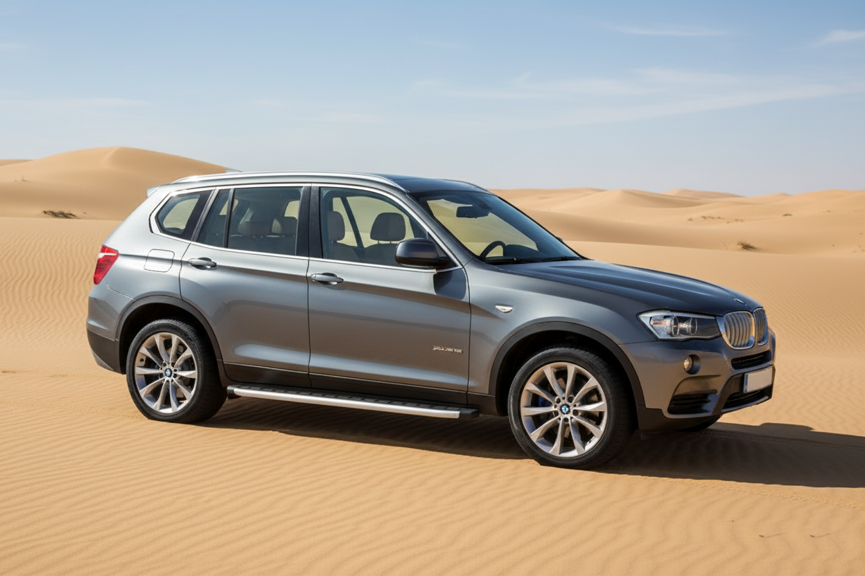 Бокові пороги для BMW X3 F-25 Алюміній (2 шт.), фото 1