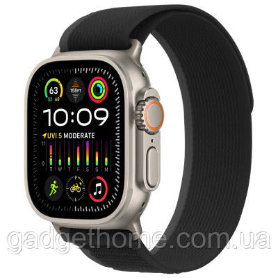 ТОП! Ремінець до смарт-годинника Armorstandart Trail Loop для Apple Watch 42 (Series 11-10)/41/40/38 Black (ARM74224) - (gHome), фото 1