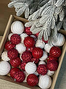 Набір новорічних іграшок 40 шт